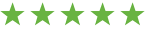 five green stars